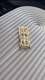 Personalized Bookmark – 21K Gold or Silver Plated - Image 3