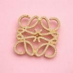 Sparkling  Brooch Inspired by Loewe
