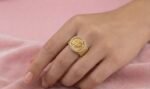 Gold-Plated Ring with the Name of Allah “Al-Hafiz - Image 2