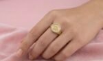 Gold-Plated Ring with the Name of Allah “Al-Razzaq - Image 2