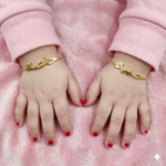 ✨ Kids Name Bracelet – 21K Gold Plated - Image 2
