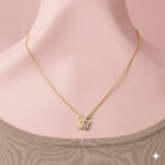 Two-Letter Initial Necklace – 21K Gold Plated