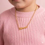 21K Gold-Plated Kids Necklace - Image 2