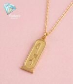 Hieroglyphic Name Necklace – 21K GoldPlated - Image 2
